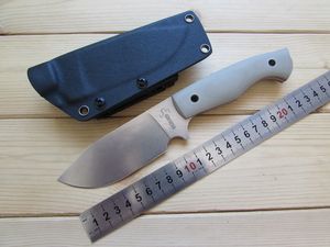 Boker Plus Vox Rold Scout D2 Hoja de acero G10 Mango Táctico Camping Supervivencia Combate Caza Deportes Herramientas fijas Cuchillo con funda Kydex