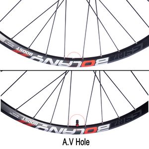 Bolany MTB Bike Boost Wheelset Wheel à travers le moyeu d'essieu 110 * 15 148 * 12 mm xd / hg / ms largeur largeur 32h parlants 6 cliquets 27,5 / 29 pouces à vélo