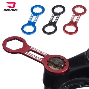 Bolany Mtb Bike Fork Spowder Wrench Bicycle Fork Repairtiers Tools Bike Front Fork Repoval Tool pour hydraulique / mécanique / fourche d'air
