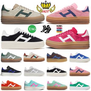 Bold Designer Woman Casual Shoes Thick Soled Pink Glow Gum Veet Womens Trainers Og Vegan Cream Collegiate Green Dhgate Jogging Walking Sports Sneakers