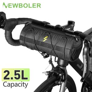 Boler Manillar Bag Bags Bicycle Frame Pannier Multifunción Portable para bicicletas de hombro 240416
