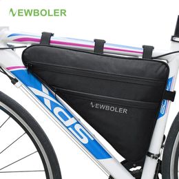 Boler Boler Bicycle Triangle Bag Marco de bicicleta Bike Tubo frontal Impermeable de ciclismo Pannier Accesorios de herramienta Ebike240410