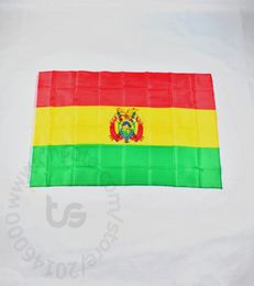 Bolivia Flag Banner Salle Hanging Decoration 3x5 FT90150CM PROSSION NATIONAL FLAG BOLIVIA Decoration Home Decoration Banne2205283