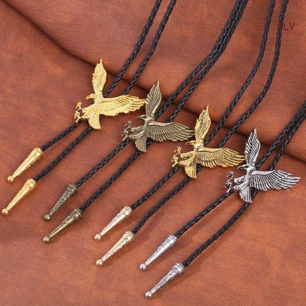 Bolo Ties Bolo Tie pour hommes Carnavals Western Cravate Relief Boucle Décors Bolo Tie Halloween Accessoires Cravate Hommes Femmes HKD230719