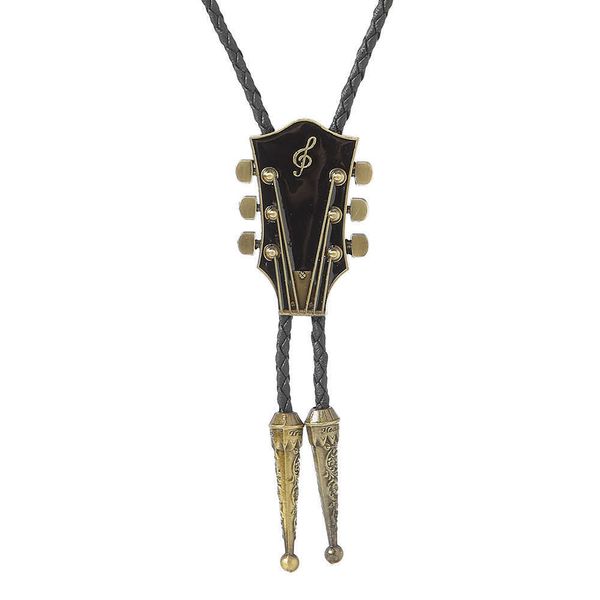 Bolo Ties KDG Western Cowboy en alliage de zinc Piano Bolo Cravate même style pour hommes et femmes HKD230719