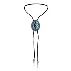 Bolo Ties Rétro Bolo Tie Handmade Unique Pendentif PU Costume En Cuir Accessoires Cowboy Cravate pour Femme Famille Hommes Photo De Mariée HKD230719