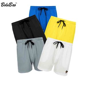 Bolubao Mode Merk Heren Shorts Lente Zomer Mannelijke Shorts Fitness Bodybuilding Workout Man Fashion Shorts 210518