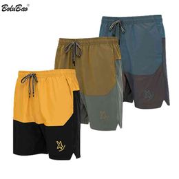 BOLUBAO летние шорты мужские модные мужские пляжные повседневные короткие мужские спортивные 210518