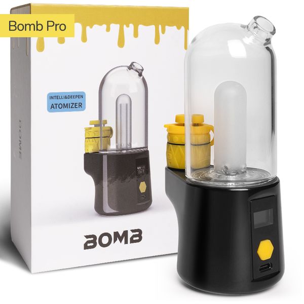 BOMB PRO Electric Dab Rig Smart E-Rig Wax Vaping avec contrôle précis de la température pour l'huile concentrée