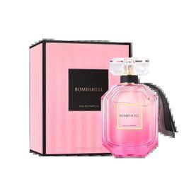 Bomb TEASE Secret Perfume 100ml Bombshell Sexy Girl Women Fragrance Long Lasting VS Lady Parfum Pink Bottle Cologne