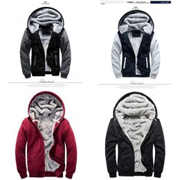 Bomber Asali Jacket Men Nieuw merk Winter Dikke Dikke Warm Fleece Zipper Coat voor heren Sportwear Tracksuit Male Europese hoodies 201020 S