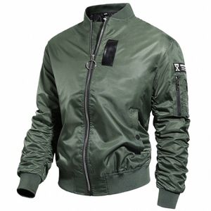 Bomber Flight Pilot Jacket Hommes Hiver Automne MA-1 Pilot Air Force Vestes Homme Armée Militaire Moto Manteau De Baseball Imperméable E0nd #