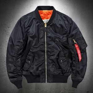 Chaqueta de bombardero Hombres Chaqueta casual ligera negra Chaqueta de piloto militar Hombres Abrigo de otoño Abrigo táctico para hombre Tallas grandes 4XL 5XL 6XL X0621