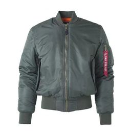 Bomber veste hommes hiver qualité Nylon américain militaire uniforme rétro manteau mâle vol vestes Homme 240102