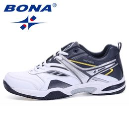 BONA, zapatos de tenis de estilo clásico para hombre, zapatillas deportivas con cordones de alta calidad, cómodas zapatillas masculinas rápidas 240126