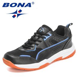 BONA Designer Klassische Marke Wanderschuhe Für Männer Weiche Wohnungen Sport Turnschuhe Mann Tennis Casual Mansculino 240109