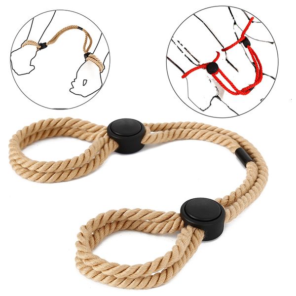 Bondage Rope Rope Rope Handsinches Sexi Fetish Hand Hand BDSM Binding Toys Sex Sm Contacts Sex Slave Cuffs Adult Game 230811