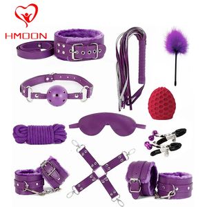 Bondage BDSM Bondage Restraint Set Sex Menottes Fouet Perles Anales Plug Anal Bullet Butt Plug Vibrateur S M Fétiche Sex Toy pour Femme Adulte 231101