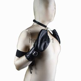 Bondage BDSM Perro Cosplay Traje de rastreo Collar Cabeza Cubierta Guantes de sujeción SM Arrodillarse Máscara Desgaste Accesorios Bdsm Collar Fetiche Auto Bondage Sexo x0928