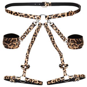 Bondage Bdsm Erotix Set Vêtements sexy pour femmes Menottes sexuelles Poignets Restriction de taille de cuisse 18 Jouets sexuels pour adultes pour jeux de couples 240129