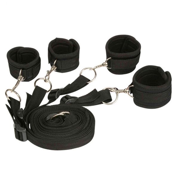 Bondage érotique sous le lit Contrainte Fétiche Menottish Produits Esclave Poigne à lane Main BDSM Jeux Adulte Jeux Poignets Sexe Jouets Sexe 1123