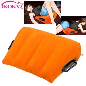 Bondage IKOKY Gonflable Sex Oreiller Adulte Meubles Magique Coussin Sexuel Position D'amour Canapé Érotique Sex Toys Pour Couples Jeux 231027