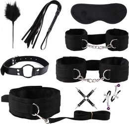 Kit de bondage adulte, contraintes de liaison sexe toys bdsm harnais accessoires d'équipement de bondage ensemble pour les femmes adultes et les couples sous le lit sm jouer avec