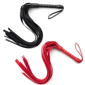 Bondage PU cuir fétiche fouets Lash Flogger BDSM produits pour couples fessée pagaie Sexy Knout jeux pour adultes Sex Toys jeu S M 221130