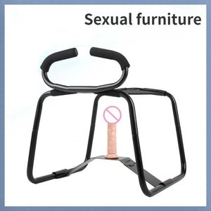 Bondage sexo móveis sexo cadeira suporte acessórios posição sexo assistência flertando ferramentas feminino adulto erótico masturbação brinquedos 231027