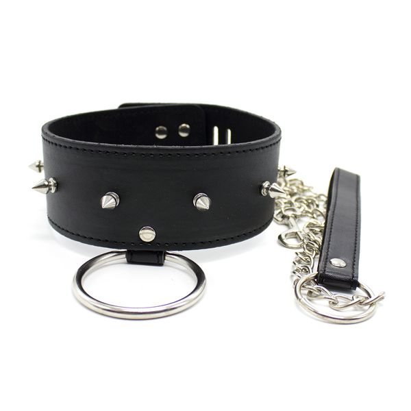 Collier sexy Bondage Sm Toys Bague Style Punk Bdsm Pour Femmes Couples Collier