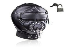 Bondage Soft Full Head RESTRAINTS MASQUE GIMP HOOD MUTER