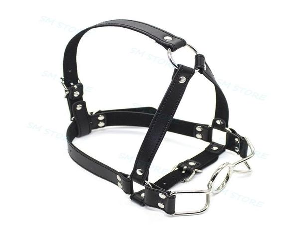 Bondage Spider Mouth Gag Head Harnais Jouet de retenue Fétiche O Ring Équipement oral T894718773