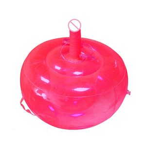 Bondage Cojín redondo inflable unisex que se puede poner en un consolador o vagina Fácil de almacenar Muebles sexuales Parejas Coqueteo Juegos para adultos Sofá sexual 3P 231128