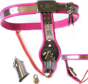 Dispositif de ceinture en acier inoxydable unisexe, avec Cage à pénis détachable, empêche la Masturbation, jouet sexuel adulte pour homme et femme, 5523866