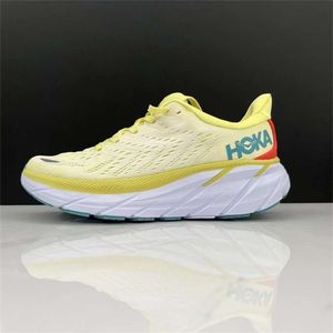 Bondi echte 8 Clifton 9 Running Shoes One Carbon Mens Black White Amber Yellow Summer Song Cloud Men Women Designer Trainers