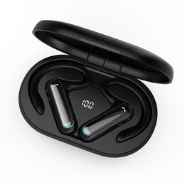 Auriculares para teléfono celular de conducción ósea, auriculares con oreja colgante, auriculares inalámbricos deportivos inalámbricos sin oído, auriculares Bluetooth impermeables para IOS, Android, Apple, Samsung, teléfono inteligente