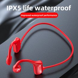 Beengeleidingsconcept Bluetooth-headset Draadloze oortelefoon Waterdichte sporthoofdtelefoon