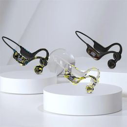 Bone Conduction Fone Auriculares Bluetooth Auriculares inalámbricos LED Gancho para la oreja Air Pro Auriculares Inalámbricos Bluetooth Auriculares deportivos Soporte Tarjeta TF