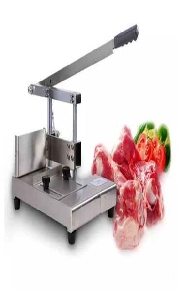 Scie à os côtes de porc guillotine couteaux de cuisine coupe machine à côtelette de porc coupe manuelle des os LLFA9820426