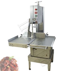 Bone Sawing Machine Vertical Bone Snip Machine Frozen Meat Cutter Commercial Cut Trotter/Ribs/Fish/Meat/Beef Machine