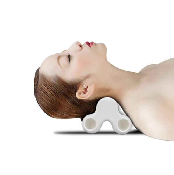 Masajeador en forma de hueso para cuello, hombro, espalda, masajeador, almohada para uso doméstico y de oficina, almohada de masaje Akaishi Tsu-bo
