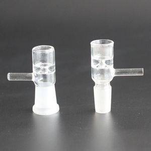 Bong Accessoires Waterpijpen 14mm Vrouwelijke Mannelijke Glazen Kom met Handvat voor Roken Direct Inject Snapper