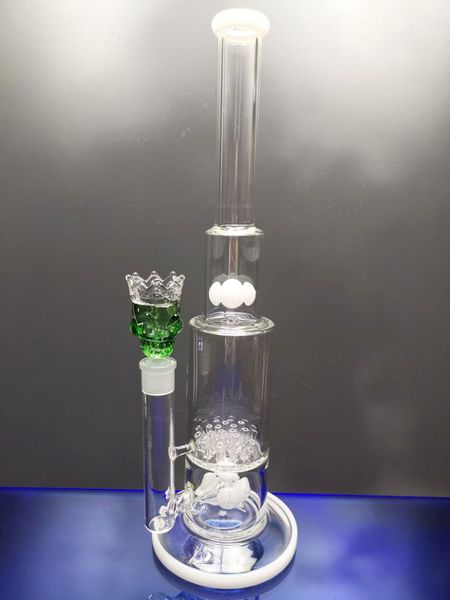 ¡Bong! Bigest glass bong percolador arm perk 17 