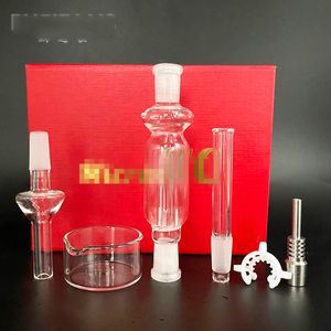 Bong Glass Smoking Set Dab Groche Hobeil 14 mm Titanium Smoke Nails ACCESSOIRES SUMEUX 10 mm 18 mm