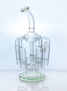 Bong Recycler Dab Rigs Hookahs Glass Hookahs Gravity Bubbler Rookaccessoires Slang met 14 mm Bowl