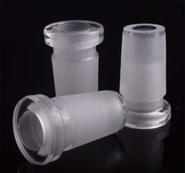 Bong Accesorios para fumar 10 mm Adaptador desplegable Junta 14 mm Macho Hembra 18 mm Reciclador Plataformas de aceite Dab Tubos de agua de vidrio Tazón Bubbler