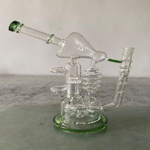 Bong conduite d'eau Narguilé bécher Verre Huile Dab Rig Fumer Percolateur Matériau Épais Pour Fumer Tube Droit Rigs Bar Haute Qualité Gravity Bongs Personnalisé Narguilés