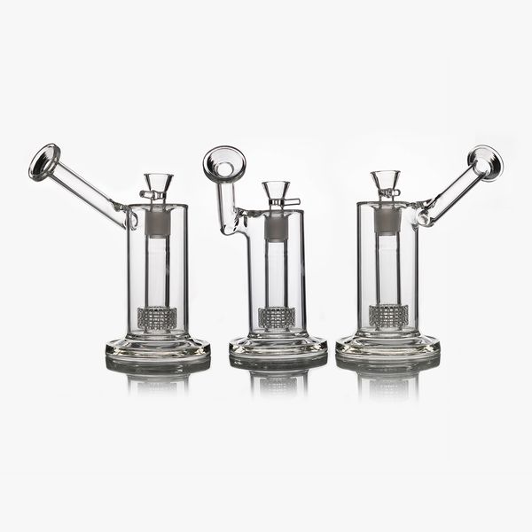 Glass Bongs Fab Egg pipa de agua gruesa Hookahs Heady Dab Rigs Big Beaker Shisha con tazón de 18 mm