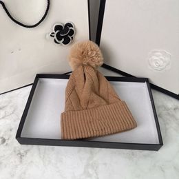 Bonnet Bonnet Chapeaux Designer pour hommes et femmes Automne / hiver Thermique Kn Bonnet Designer Beanie de haute qualité