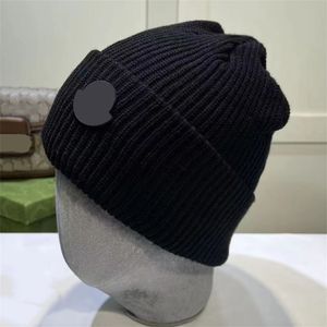 Bonnet d'hiver en laine tricoté chaud, bonnet de styliste, chapeaux pour hommes et femmes, chapeau ajusté en cachemire décontracté S